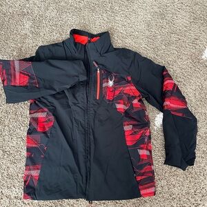 Boys SPYDER Ski/Snowboard Jacket w/Detachable Hood
